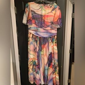 Beautiful multi colored dress, never worn